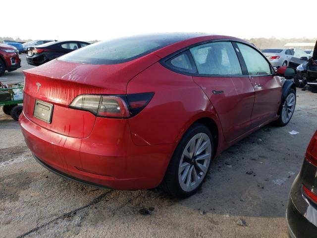 Photo 3 from auction – 2022 TESLA MODEL 3 with VIN 5YJ3E1EAXNF369141