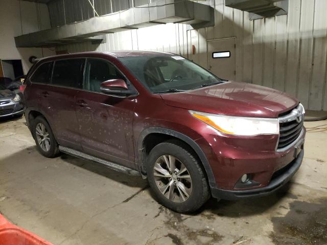 Photo 4 from auction – 2014 TOYOTA HIGHLANDER with VIN 5TDZKRFH7ES015828