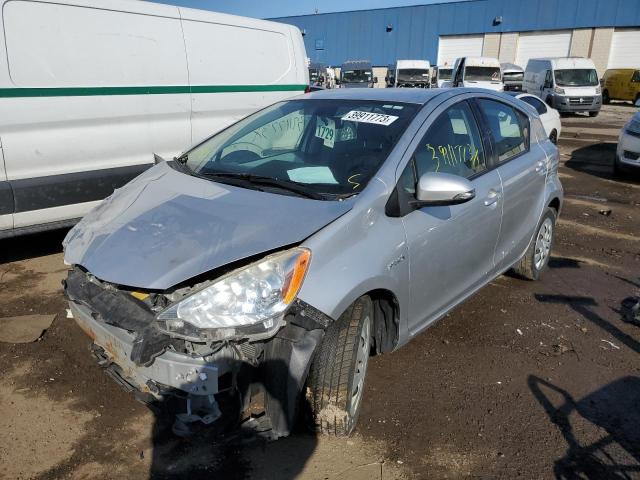 TOYOTA PRIUS C 2013 with VIN JTDKDTB30D1537635 - Photo from auction