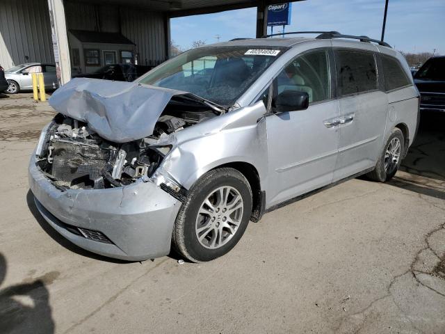 HONDA ODYSSEY EX 2013 with VIN 5FNRL5H67DB030124 - Photo from auction