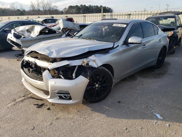 INFINITI Q50 BASE 2015 with VIN JN1BV7AP5FM331790 - Photo from auction