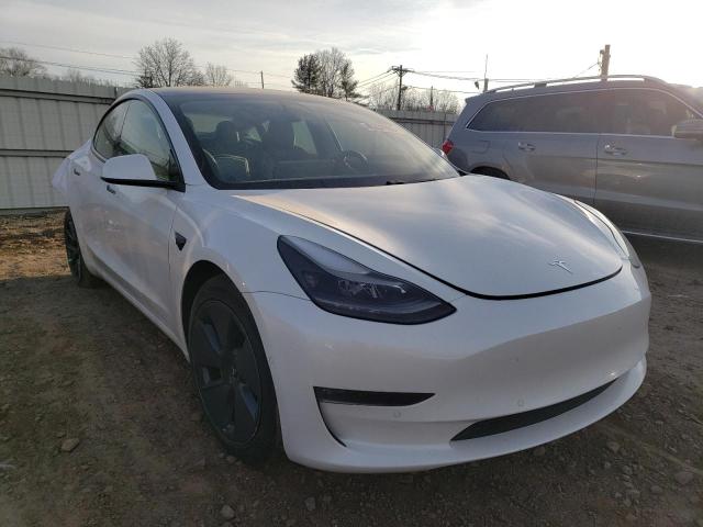 Photo 4 from auction – 2021 TESLA MODEL 3 with VIN 5YJ3E1EB4MF012982