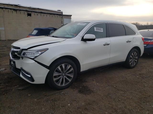 ACURA MDX TECHNO 2016 with VIN 5FRYD4H4XGB021308 - Photo from auction