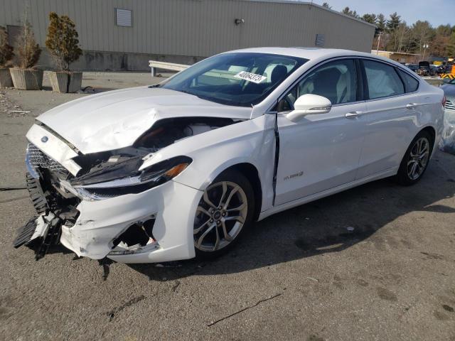 FORD FUSION TIT 2019 with VIN 3FA6P0RU7KR220952 - Photo from auction