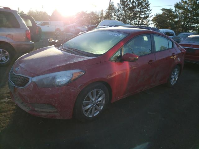 KIA FORTE LX 2015 with VIN KNAFX4A64F5355617 - Photo from auction