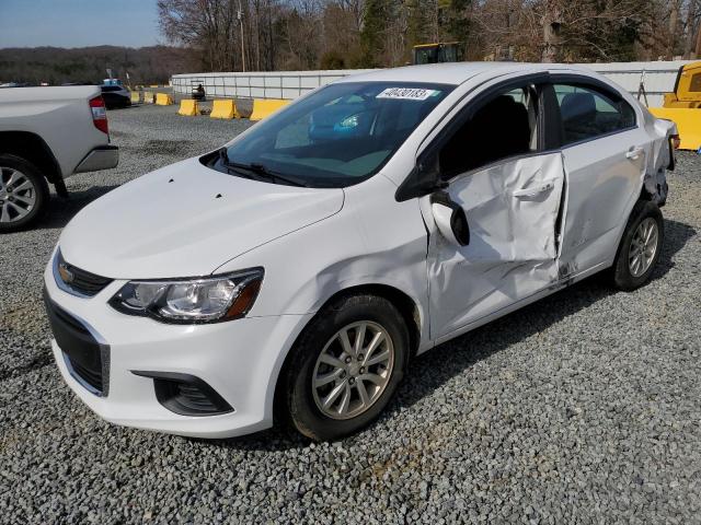 CHEVROLET SONIC LT 2017 with VIN 1G1JD5SB6H4118880 - Photo from auction