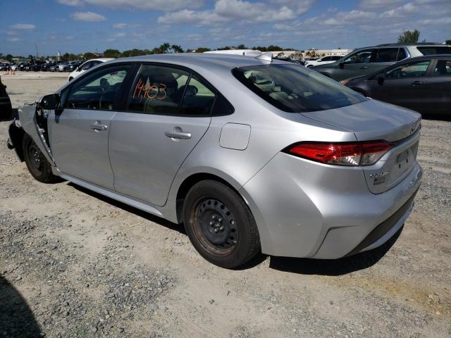 Photo 2 from auction – 2022 TOYOTA COROLLA LE with VIN JTDEPMAE9N3010180