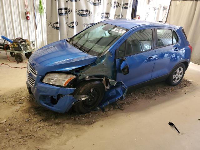 CHEVROLET TRAX LS 2015 with VIN KL7CJKSB9FB086858 - Photo from auction