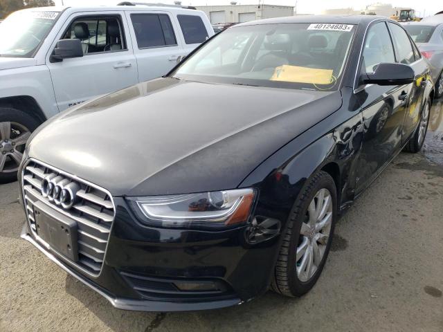 AUDI A4 PREMIUM 2013 with VIN WAUAFAFL0DA054230 - Photo from auction