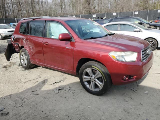 Photo 4 from auction – 2008 TOYOTA HIGHLANDER with VIN JTEDS43A682028100