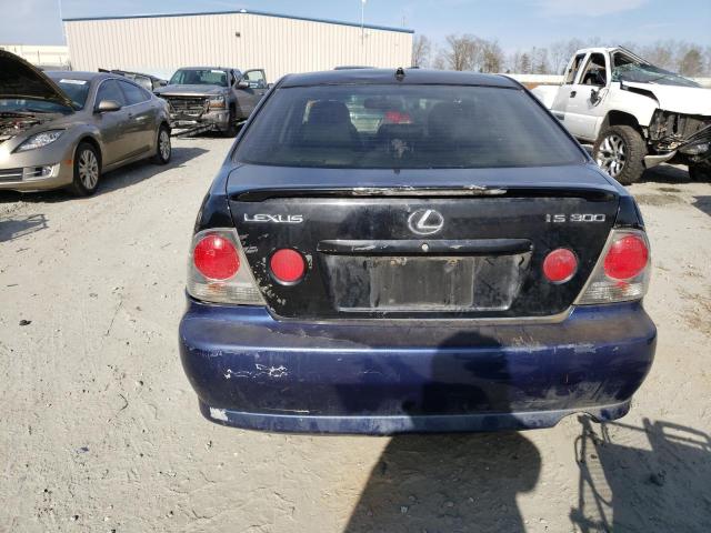 Photo 6 from auction – 2003 LEXUS IS 300 with VIN JTHBD192030072052