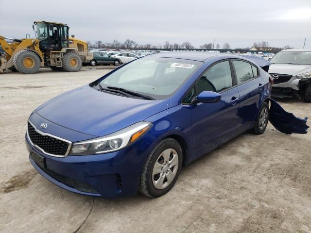 KIA FORTE LX 2017 with VIN 3KPFK4A78HE056150 - Photo from auction