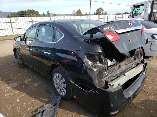 Photo 2 from auction – 2014 NISSAN SENTRA S with VIN 3N1AB7AP5EL695804