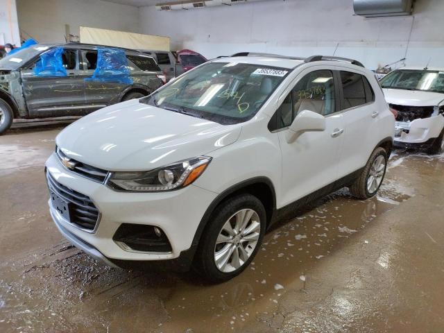 CHEVROLET TRAX PREMI 2017 with VIN KL7CJRSB4HB060499 - Photo from auction