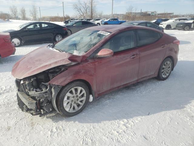 HYUNDAI ELANTRA GL 2012 with VIN 5NPDH4AE2CH130364 - Photo from auction