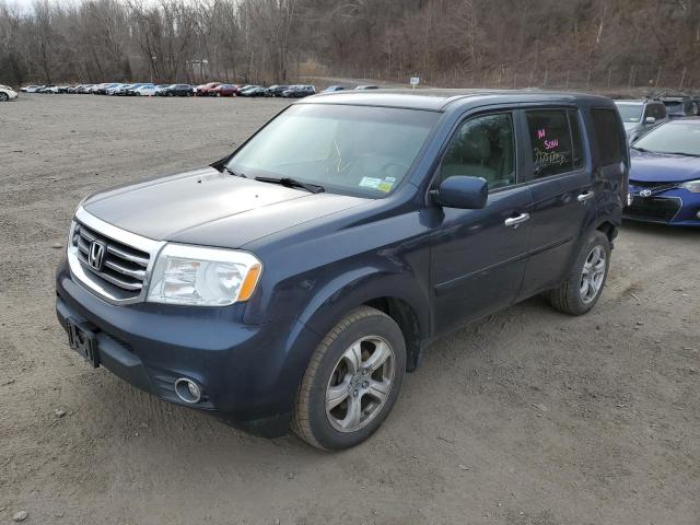 HONDA PILOT EXL 2012 with VIN 5FNYF4H56CB035902 - Photo from auction