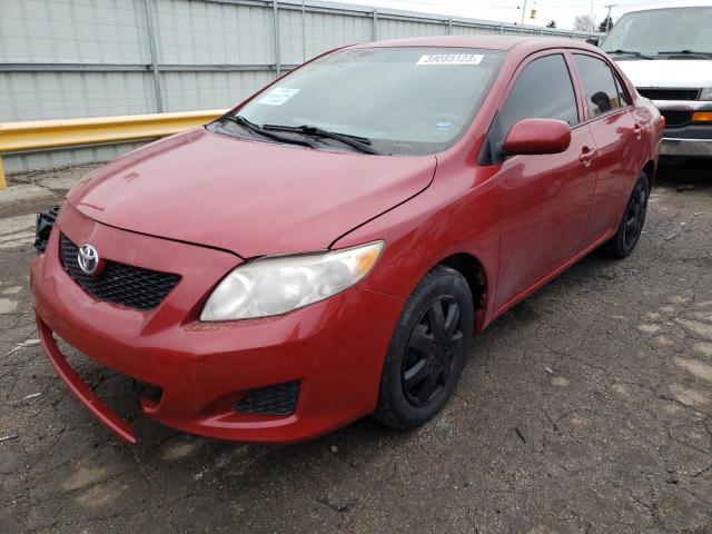 TOYOTA COROLLA BA 2009 with VIN 2T1BU40E49C117776 - Photo from auction