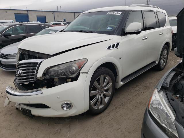 INFINITI QX80 2014 with VIN JN8AZ2NF0E9556433 - Photo from auction