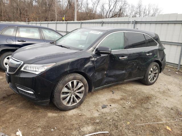 ACURA MDX TECHNO 2016 with VIN 5FRYD4H45GB056385 - Photo from auction