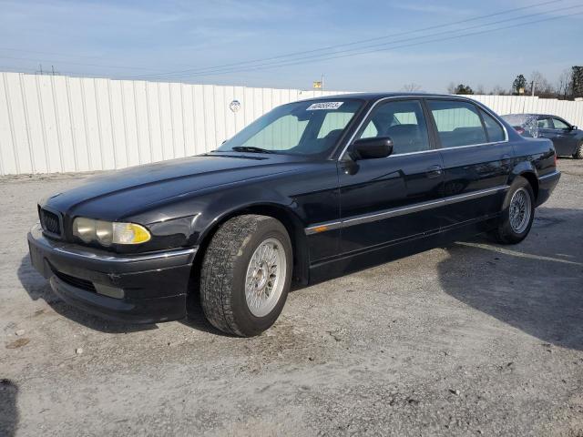 BMW 740 IL 2001 with VIN WBAGH83481DP27589 - Photo from auction
