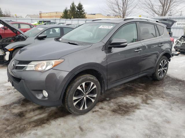 TOYOTA RAV4 XLE 2015 with VIN 2T3RFREVXFW267326 - Photo from auction