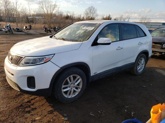 KIA SORENTO LX 2014 with VIN 5XYKTCA69EG541425 - Photo from auction
