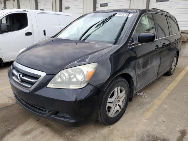 HONDA ODYSSEY EX 2007 with VIN 5FNRL38687B032893 - Photo from auction