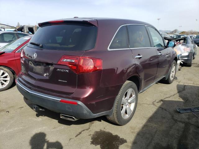 Photo 3 from auction – 2011 ACURA MDX TECHNO with VIN 2HNYD2H65BH528010