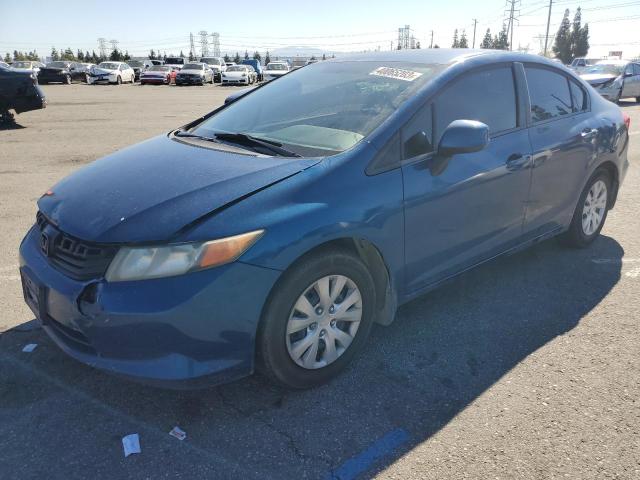 Photo 1 from auction – 2012 HONDA CIVIC LX with VIN 19XFB2F54CE361455