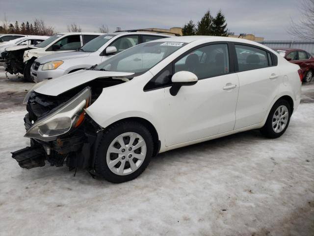 KIA RIO LX 2013 with VIN KNADM4A34D6258933 - Photo from auction