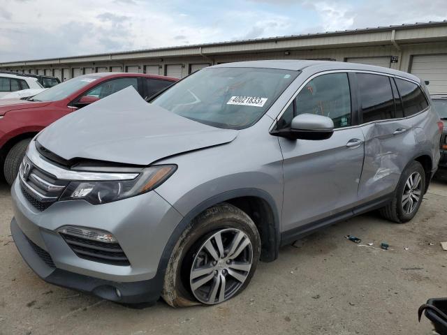 HONDA PILOT EXLN 2018 with VIN 5FNYF5H71JB025590 - Photo from auction