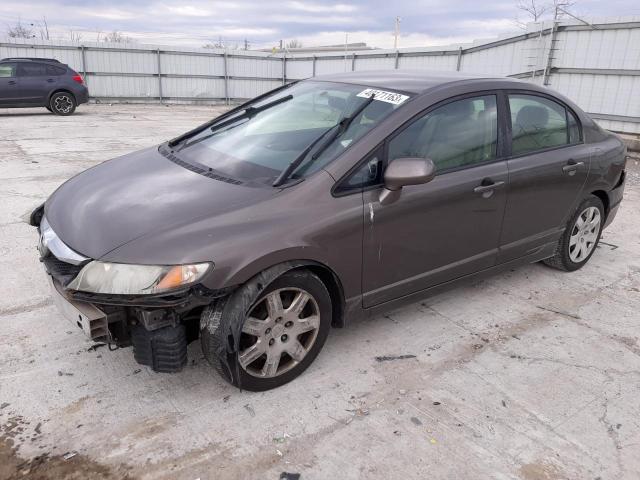 HONDA CIVIC LX 2011 with VIN 19XFA1F54BE019886 - Photo from auction