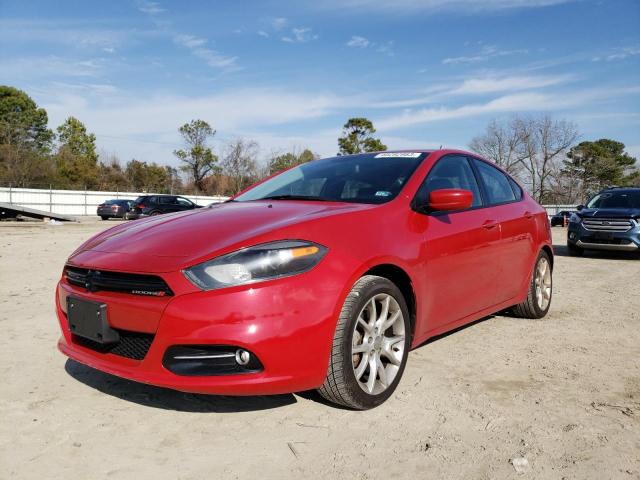 DODGE DART SXT 2013 with VIN 1C3CDFBA6DD337608 - Photo from auction