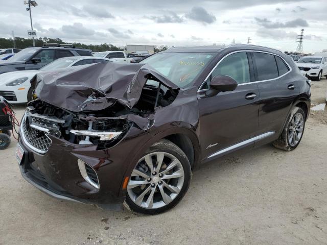 BUICK ENVISION A 2021 with VIN LRBFZRR4XMD166419 - Photo from auction