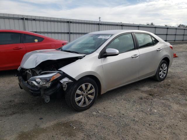 TOYOTA COROLLA L 2015 with VIN 2T1BURHEXFC418453 - Photo from auction