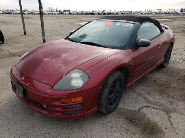 MITSUBISHI ECLIPSE SP 2001 with VIN 4A3AE85H51E203356 - Photo from auction