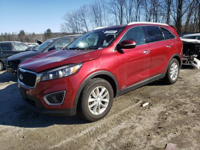 KIA SORENTO LX 2016 with VIN 5XYPGDA37GG168636 - Photo from auction