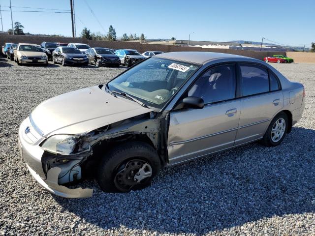 HONDA CIVIC LX 2002 with VIN 1HGES16502L058752 - Photo from auction