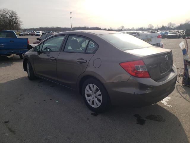 Photo 2 from auction – 2012 HONDA CIVIC LX with VIN 2HGFB2F53CH581790