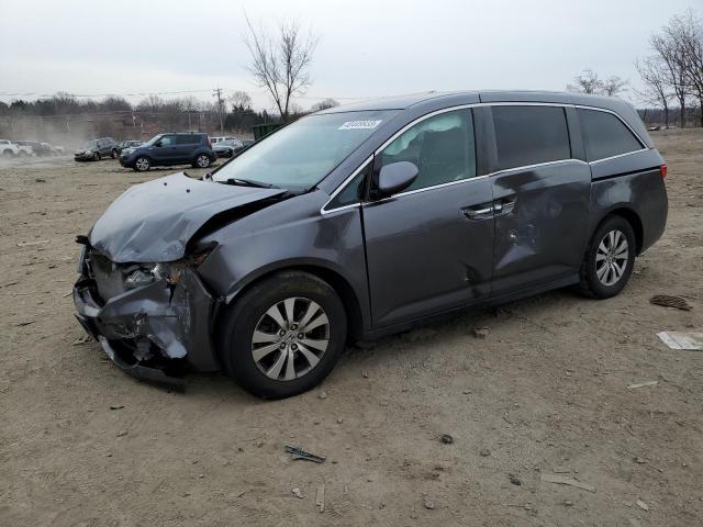 HONDA ODYSSEY EX 2014 with VIN 5FNRL5H47EB009516 - Photo from auction