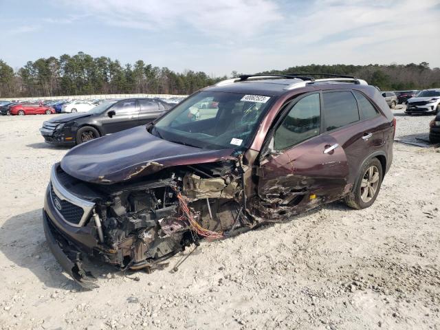 KIA SORENTO EX 2013 with VIN 5XYKUDA68DG362827 - Photo from auction