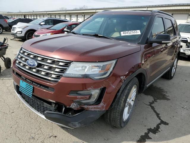 FORD EXPLORER X 2016 with VIN 1FM5K7D81GGC03324 - Photo from auction