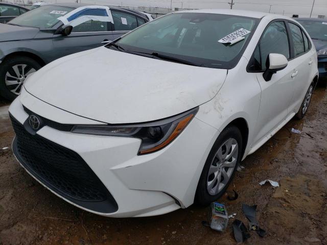 TOYOTA COROLLA LE 2020 with VIN 5YFEPRAE2LP065765 - Photo from auction