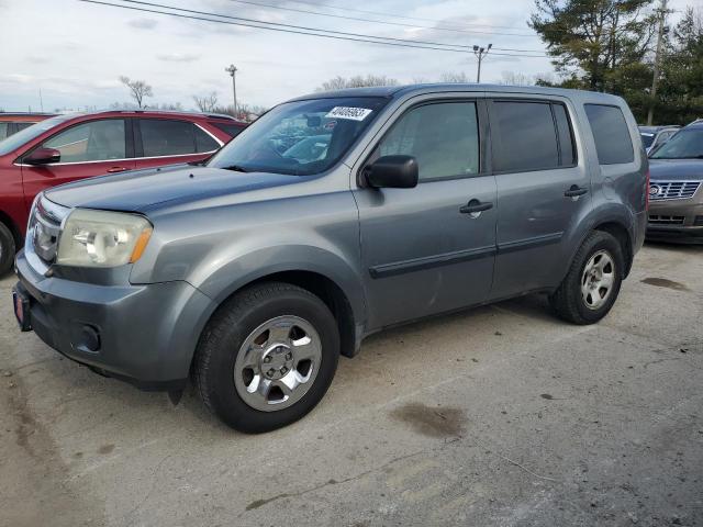 HONDA PILOT LX 2009 with VIN 5FNYF38259B010515 - Photo from auction