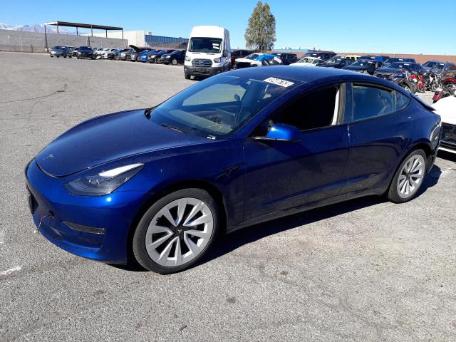 TESLA MODEL 3 2022 with VIN 5YJ3E1EA2NF371904 - Photo from auction