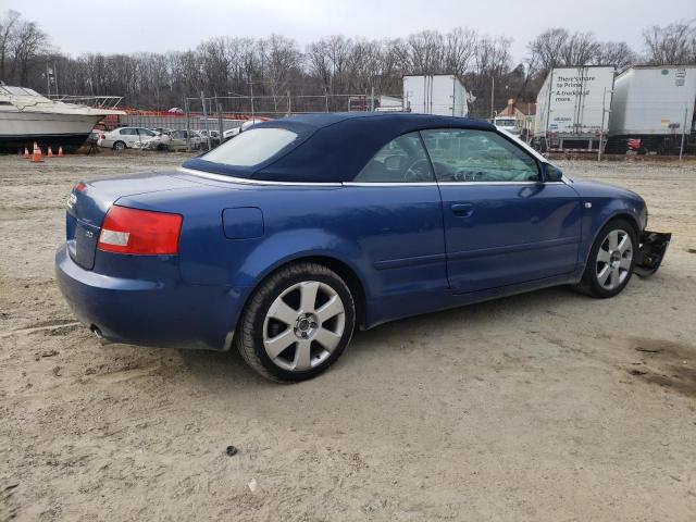 Photo 3 from auction – 2003 AUDI A4 3.0 CAB with VIN WAUAT48H93K014272