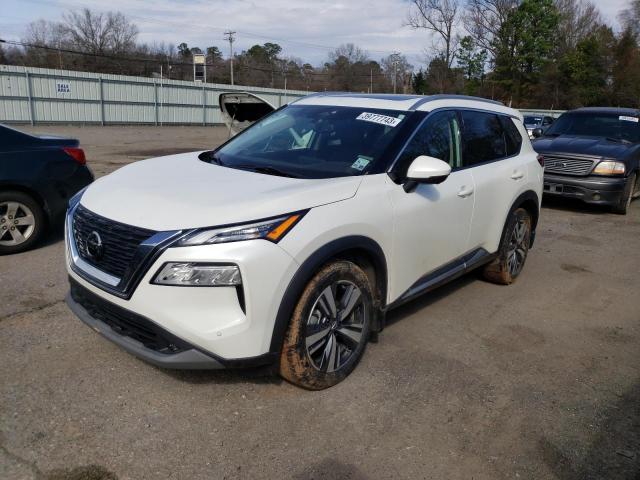 NISSAN ROGUE SL 2021 with VIN 5N1AT3CA7MC765871 - Photo from auction