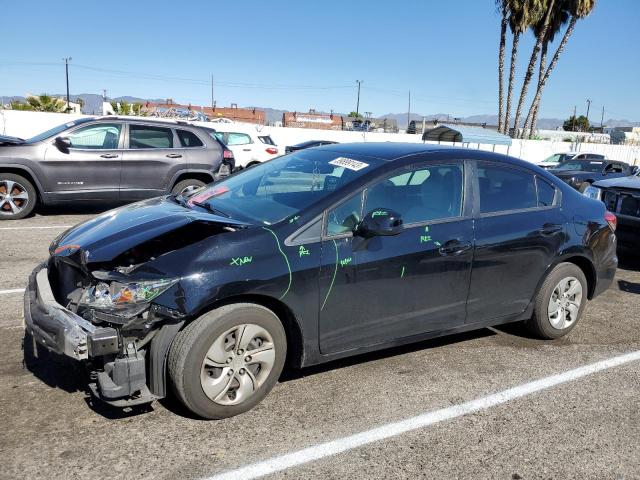 HONDA CIVIC LX 2013 with VIN 19XFB2F56DE218959 - Photo from auction