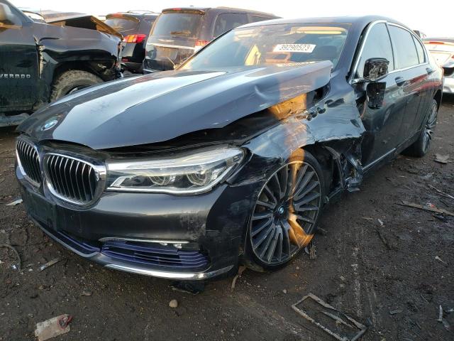 BMW 750 I 2016 with VIN WBA7F0C59GGM20407 - Photo from auction