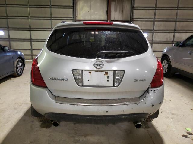 Photo 6 from auction – 2007 NISSAN MURANO SL with VIN JN8AZ08WX7W614892